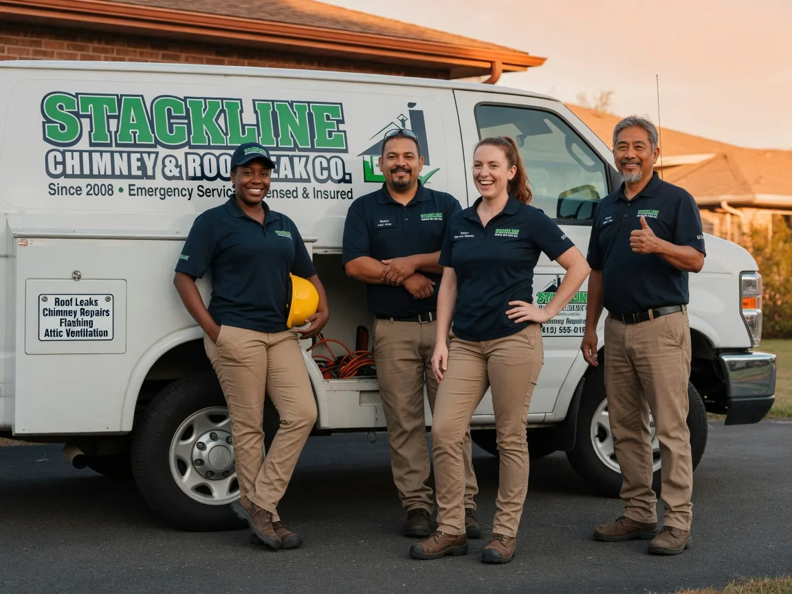 Chimney flashing repair company in Winslow, NE